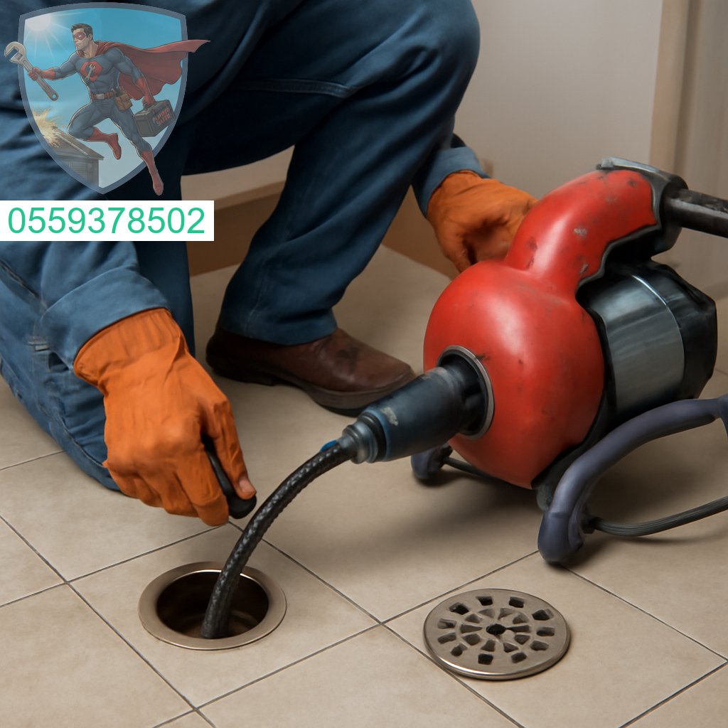 פתיחת סתימות מקצועית עם ספירלה חשמלית בעוצמה מקסימלית לתוצאה מהירה ויסודית